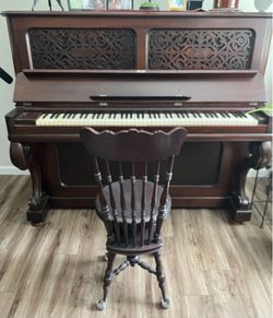 Vintage upright piano
