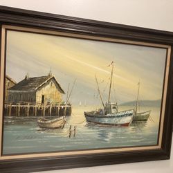 Antique Painting Authentic 