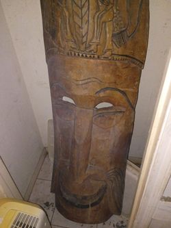Big African decoration mask
