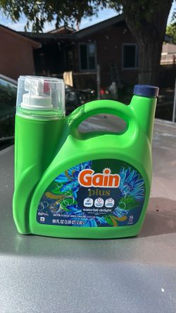 Gain Plus Waterfall Delight Liquid Detergent 99 fl oz
