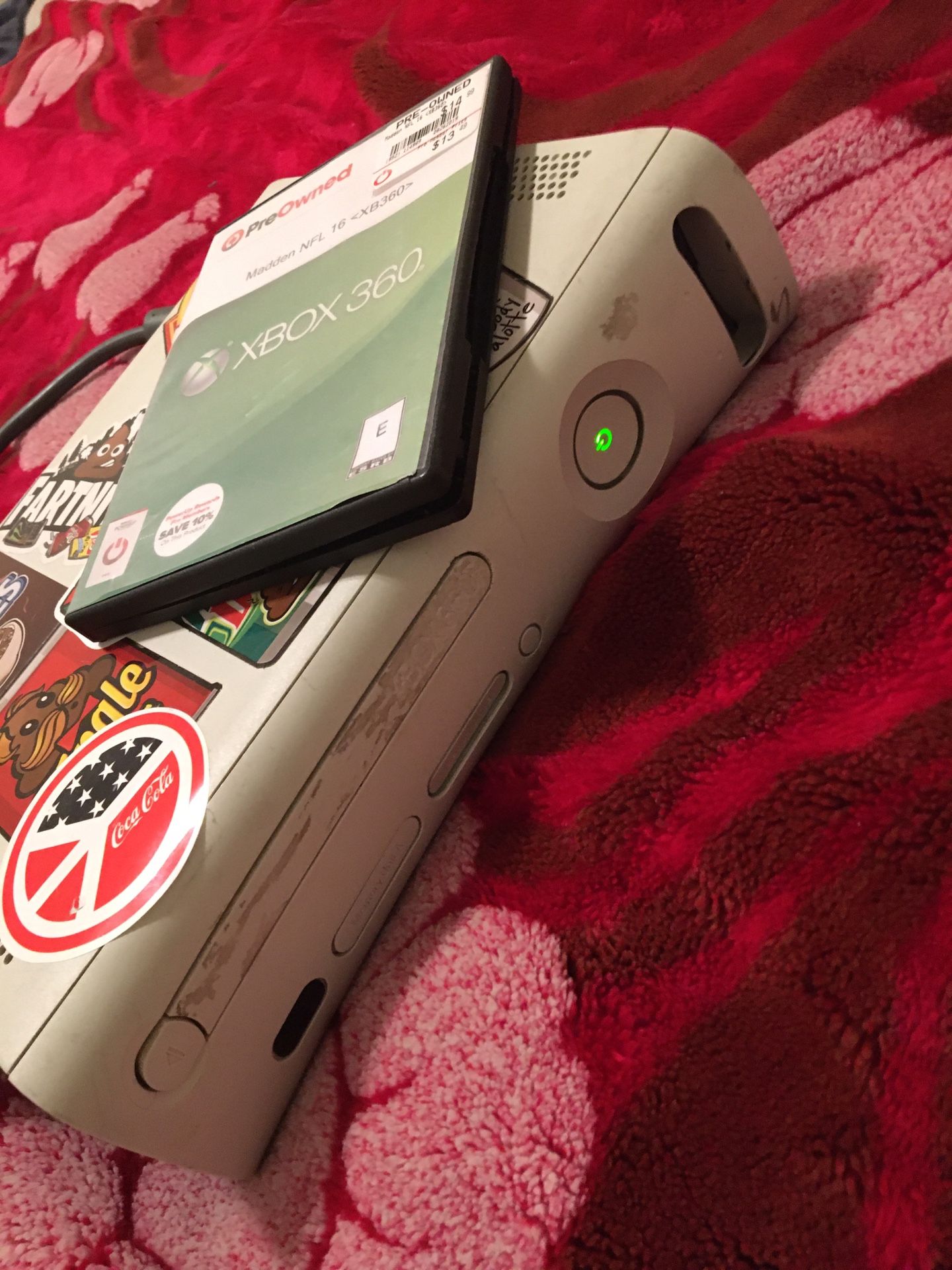 Xbox 360 With Games And A Controller