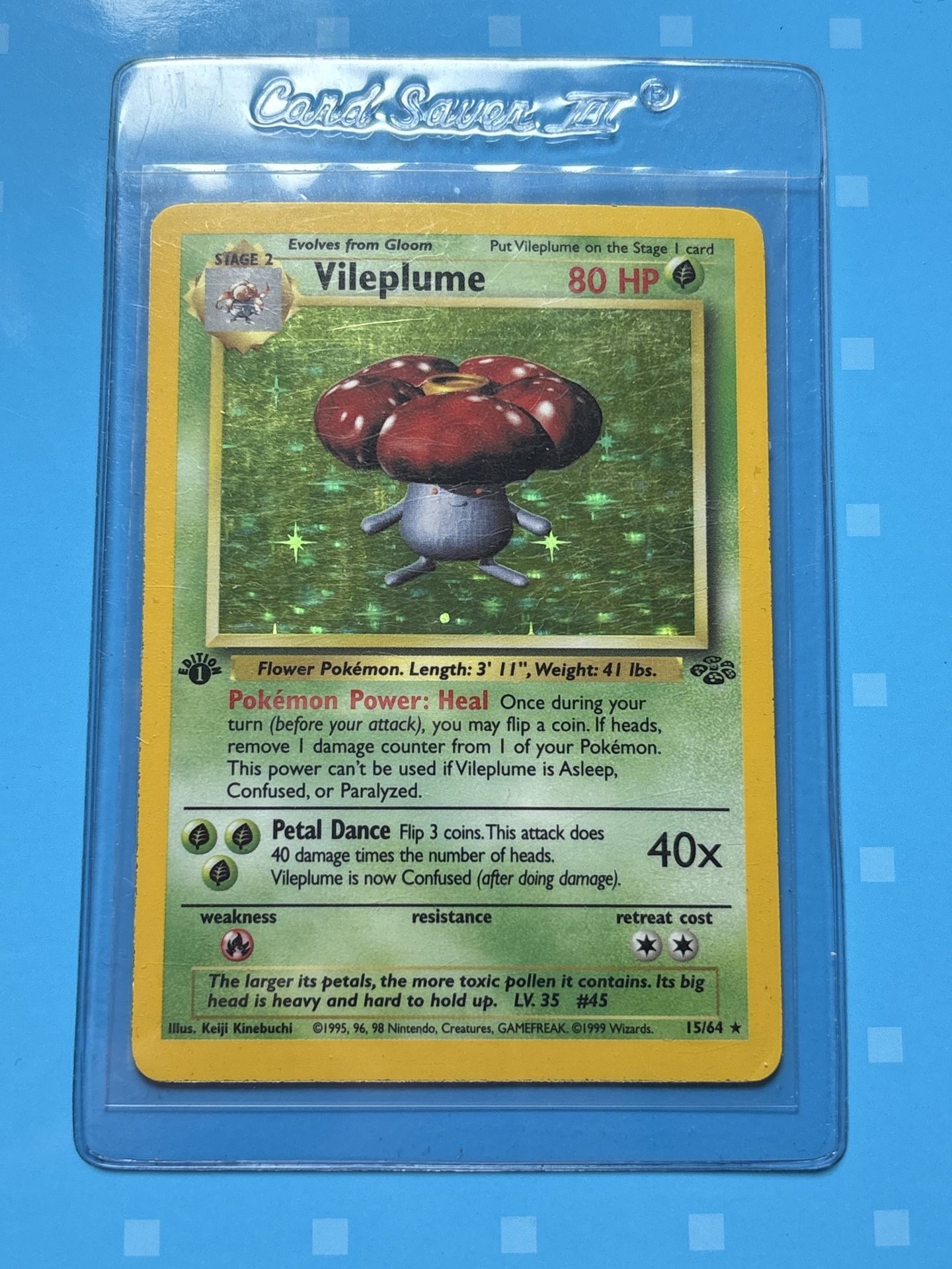 Vileplume 1st Edition Holo