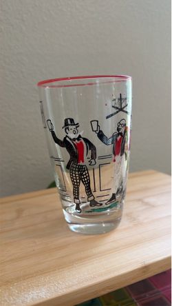 Mid Century 1950s collectible glasses