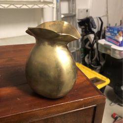 Small Brass Vase