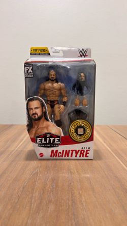 Drew McIntyre - WWE Elite Top Picks 2021 - BRAND NEW IN BOX AEW NXT Mattel