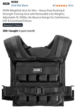 Mvrk 35lb Weight Vest.-Price negotiable-