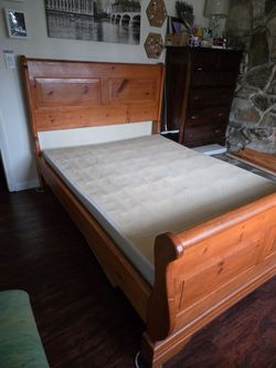 Free Queen Frame & Box Spring