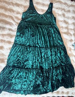 Soft crushed velvet texture, boho Natural Life Maxi Dress