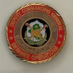 BEAUTIFUL MILITARY AWARD COIN. 