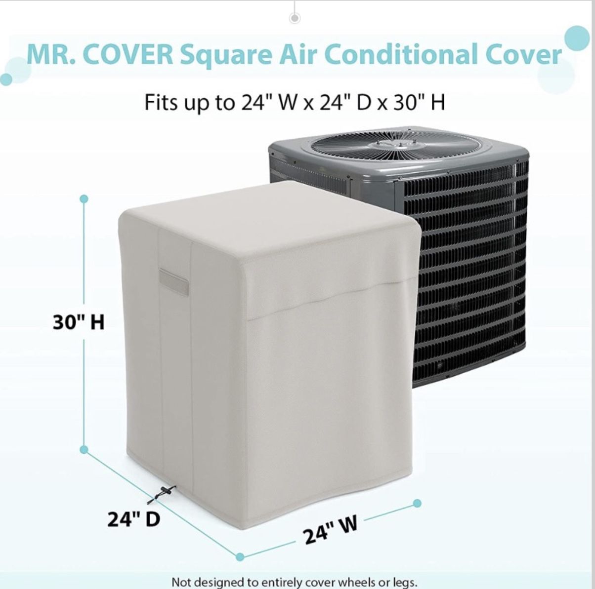 New A/C Cover 24x24x30H