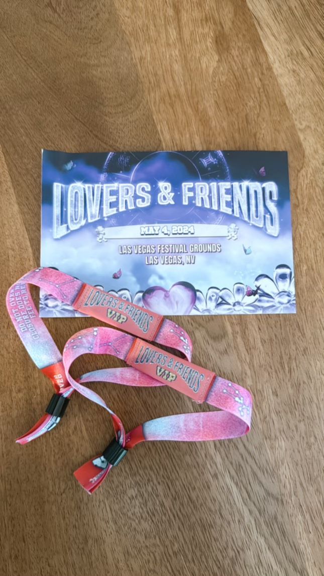 Lovers & Friends VIP Tickets 