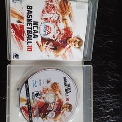 NCAA BASKETBALL 10 PS3 GAME $120 FINAL PRICE SAME DAY SHIPPING THROUGH OFFERUP ONLY 