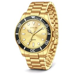 Invicta Pro Diver Gold Tone Quartz Watch – New.  (3 available)