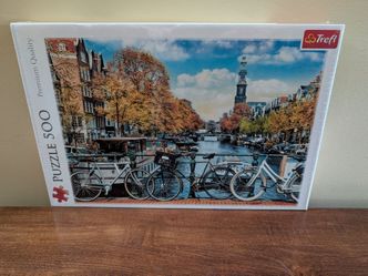 New Amsterdam Netherlands 500 Piece Puzzle by Trefl Poland