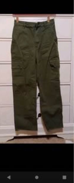 Hollister Green Cargo Pants