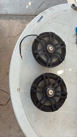 Pair of Marine Coaxial Speakers