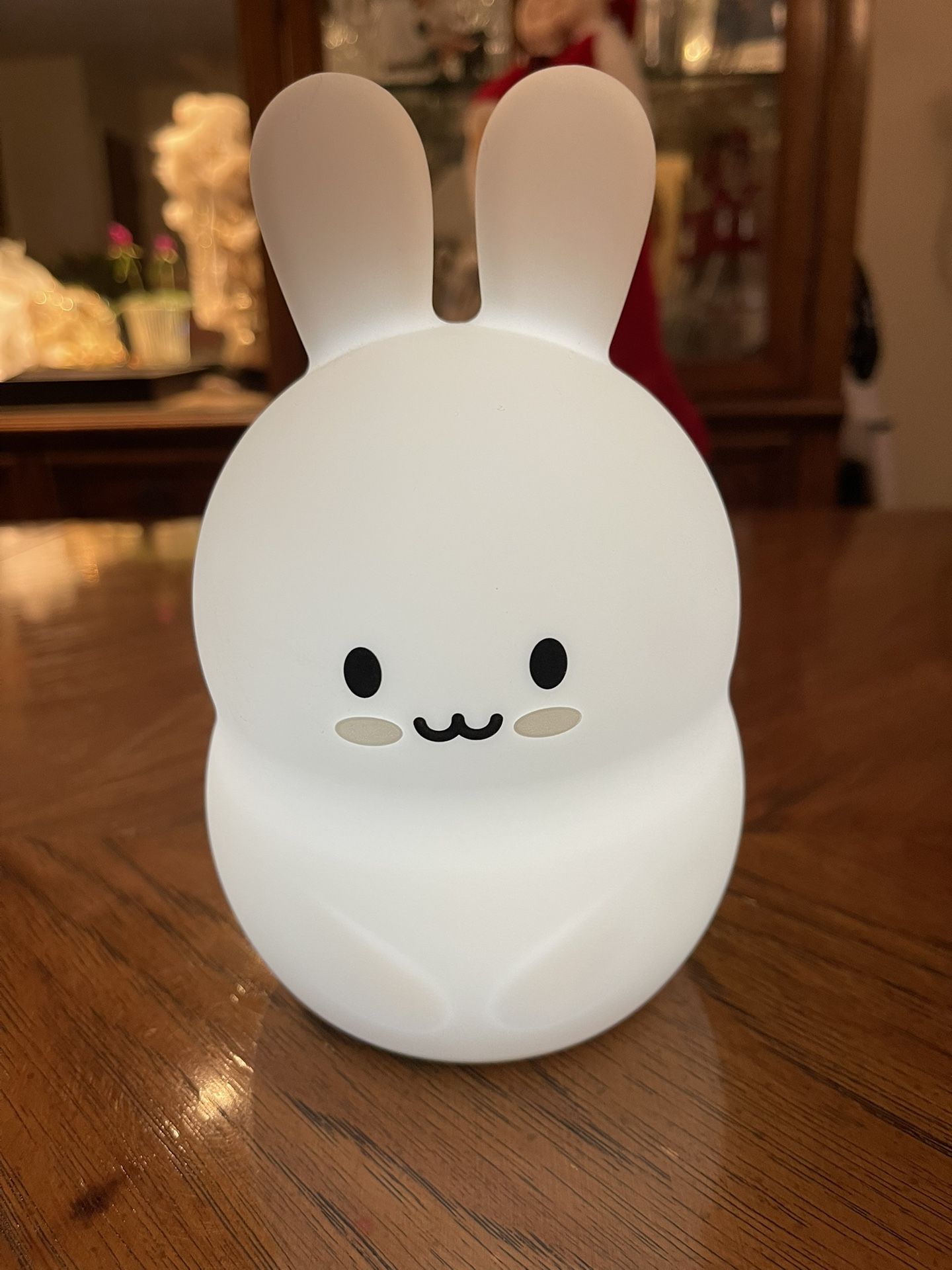Like New Color Changing LumiPets Bunny Soft Silicone Night Light or Ambient Light