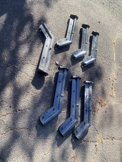 TRACTOR TRAILER MUD FLAPS STEEL HANGING BRACKETS 