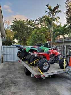 Atv's & trailer package for sale