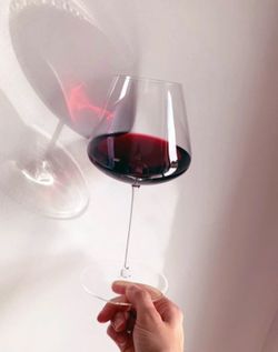 6xNUDE Stem Zero Red Wine Glasses, Medium 650cc, Lead Free Crystal