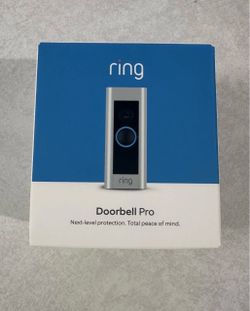 NEW Ring Doorbell Pro HD Video Smart Wi-Fi Wired Built-In Alexa Night Vision