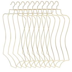 New 16 Pc Taiyin Body Shape Bikini Hanger Wire Display Hangers for Lingerie Bathing Suits Swimwear Clothes Coat