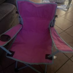 Girl Toddler Folding Chair