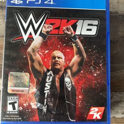 W2K16 PS4 game