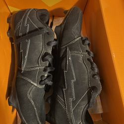 Cornilious Enzo Black Phantom Cleats Size 9 