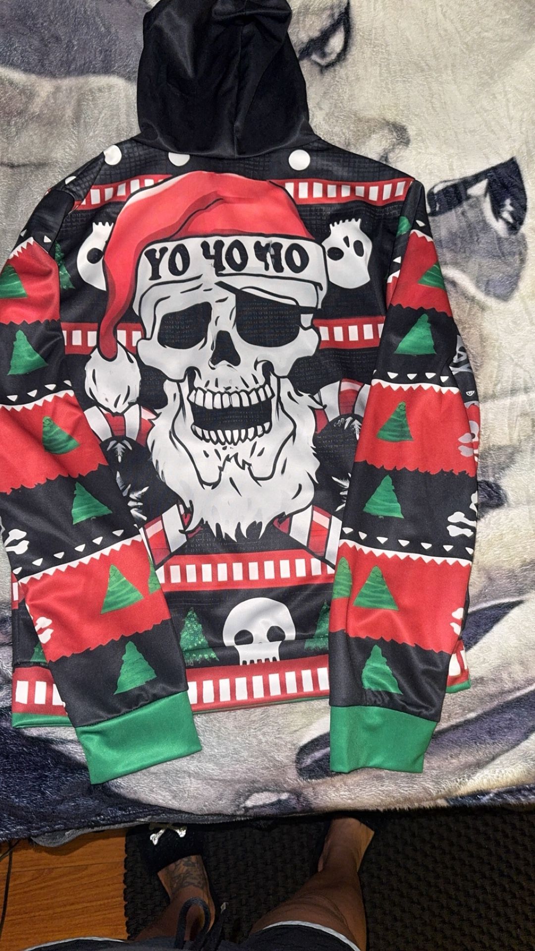 Skeleton Christmas hoodie ππ