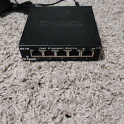 D-Link 5-Port Fast Ethernet Switch