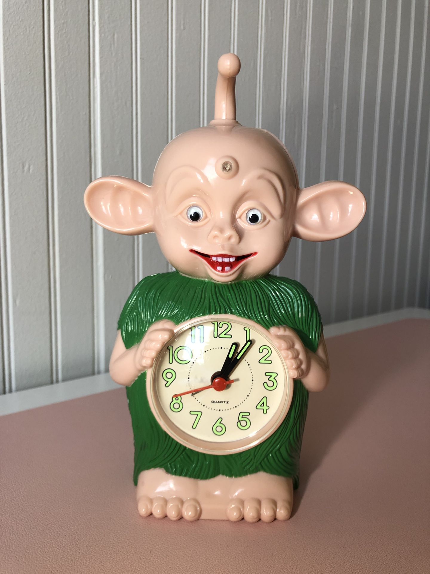 Rare Bibo Talking Alarm Clock