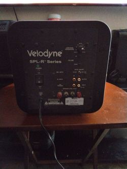 Velodyne subwoofer SPL-R Series