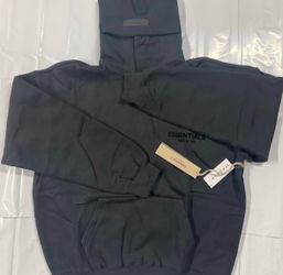 Black Essentials Hoodie