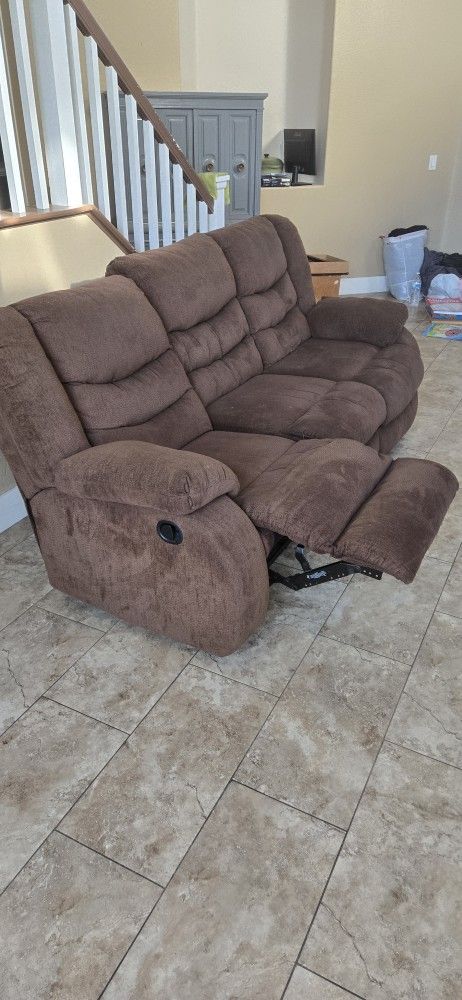 Reclining Couch And Chair