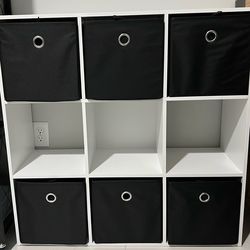 9 CUBE STORAGE ORGANIZER