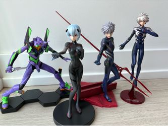 Neon Genesis Evangelion set of 6 figures