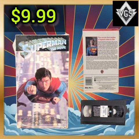 *VINTAGE* Superman (VHS)