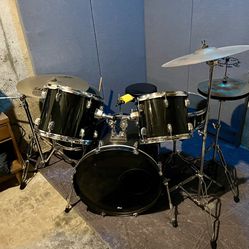 5 Piece PDP Drum Set (early 00's Kit)