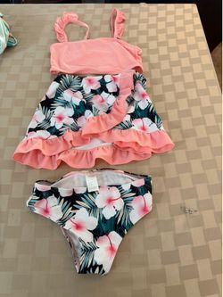 Two girls bathing suits for only $5.00