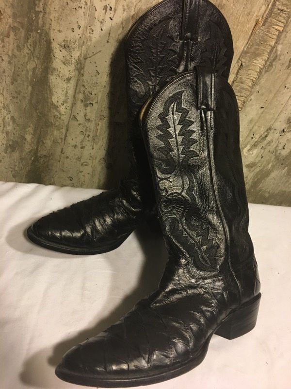 Vintage Justin exotic Anteater cowboy boots men's size 9.5/10