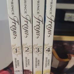 Prince Freya Manga Volumes 1-4 Bundle 