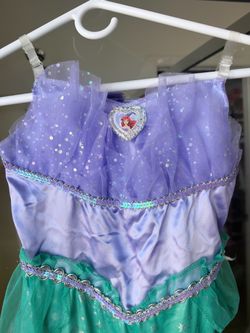 Disney Little Mermaid Ariel Girls Costume Dress