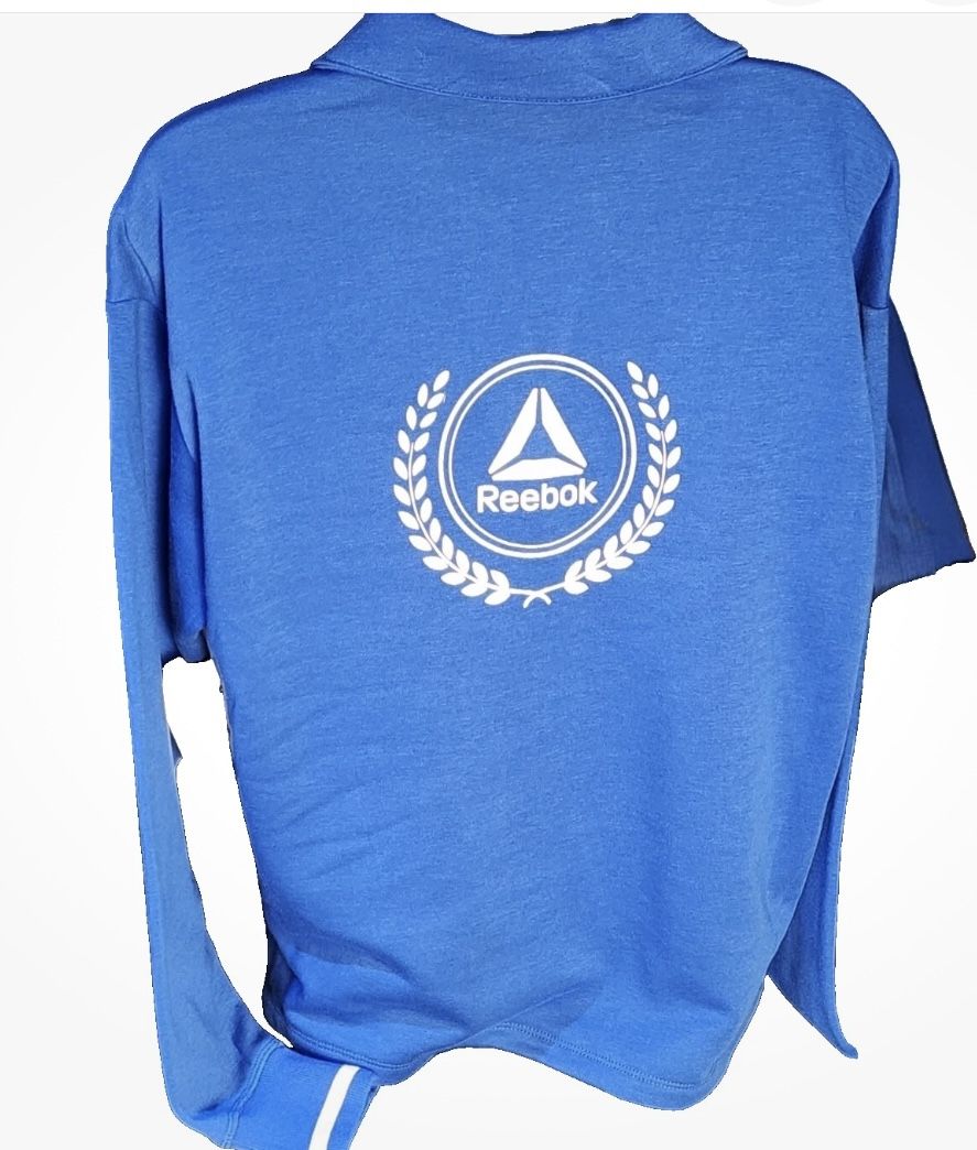 Reebok Womans New with tags Blue Longsleeve Shirt Size XSmall 