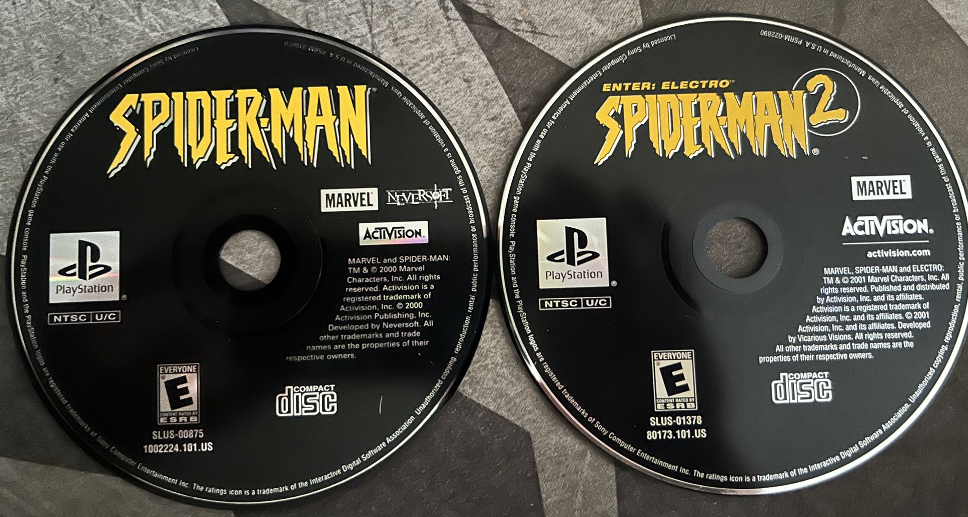 Spider-man & Spider-man 2 Enter Electro For PlayStation