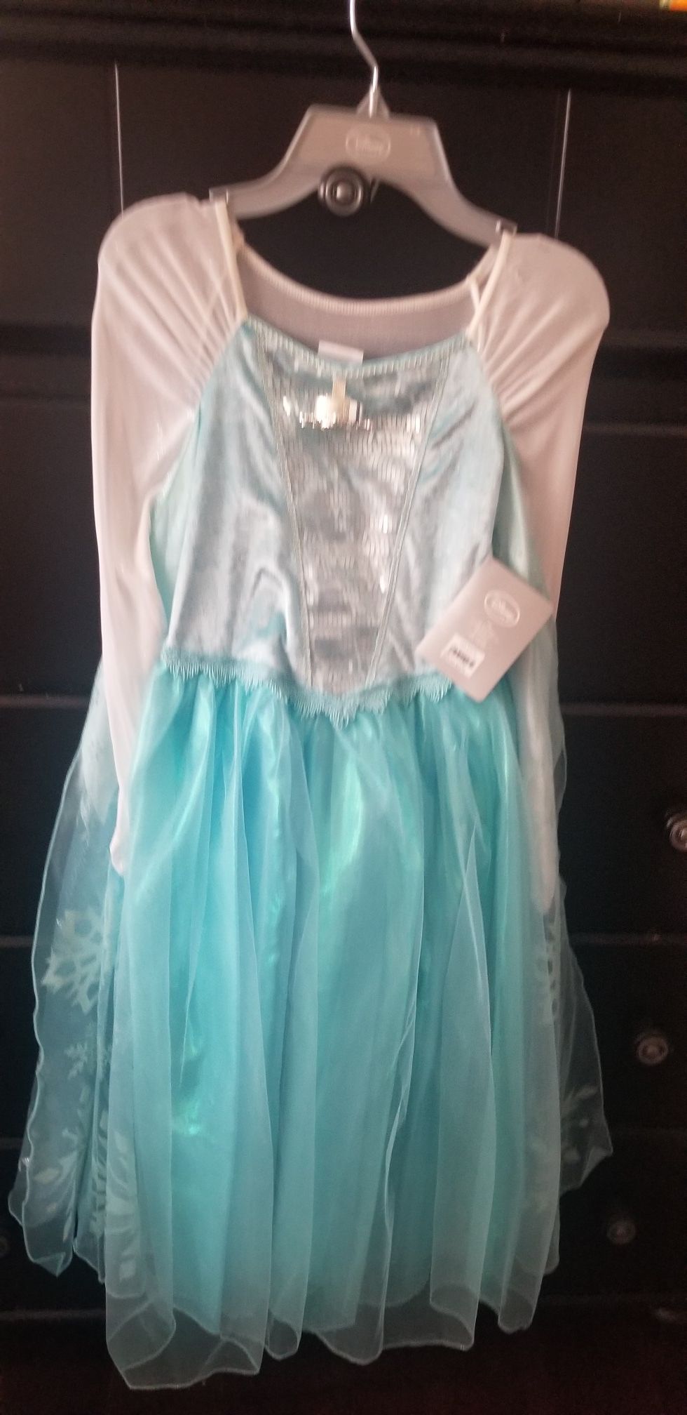 Elsa's dress for little girls size 9-10