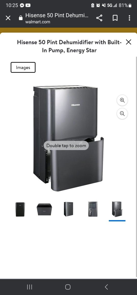 Brand New In The Box 50pints Built-in Pump HISENSE Dehumidifier