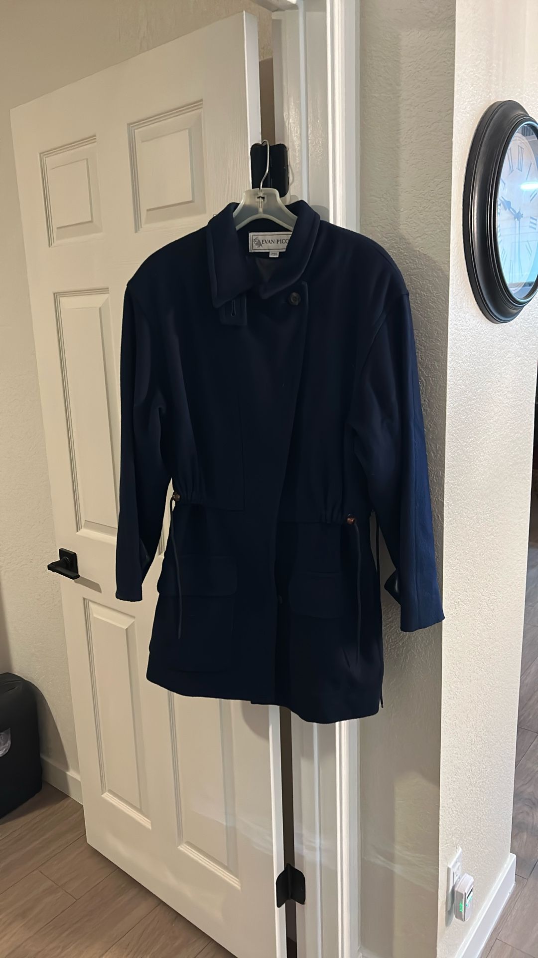 Women’s Evan-Picone Wool Peacoat Sz 14