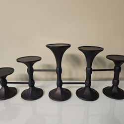 Pottery Barn Artemis Adjustable Candle Holders 