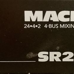 Mackie SR24.4 VLZ Pro 24-Channel Mixer
